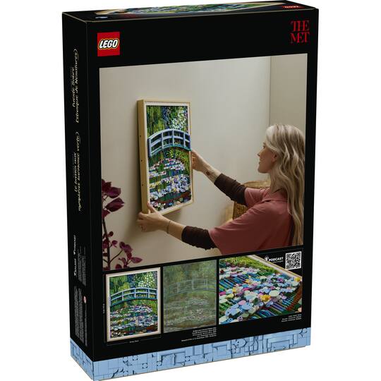 LEGO® Claude Monet Bridge over a Pond of Water Lilies ART Kit 31220